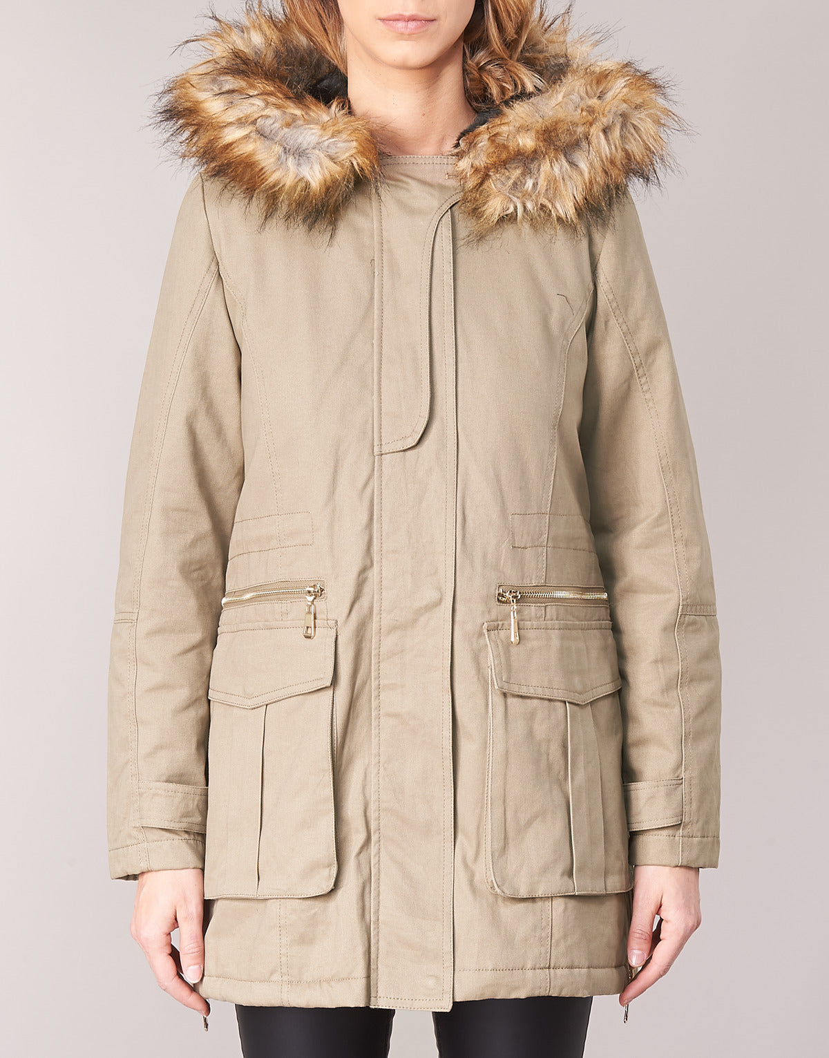 Parka Donna Moony Mood  GARNO  Beige