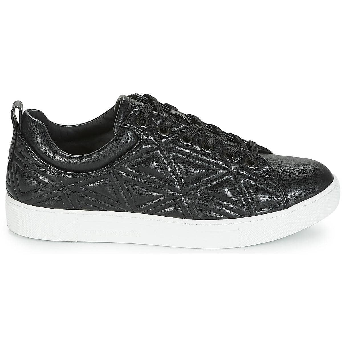 Sneakers basse Donna Emporio Armani  DELIA  Nero