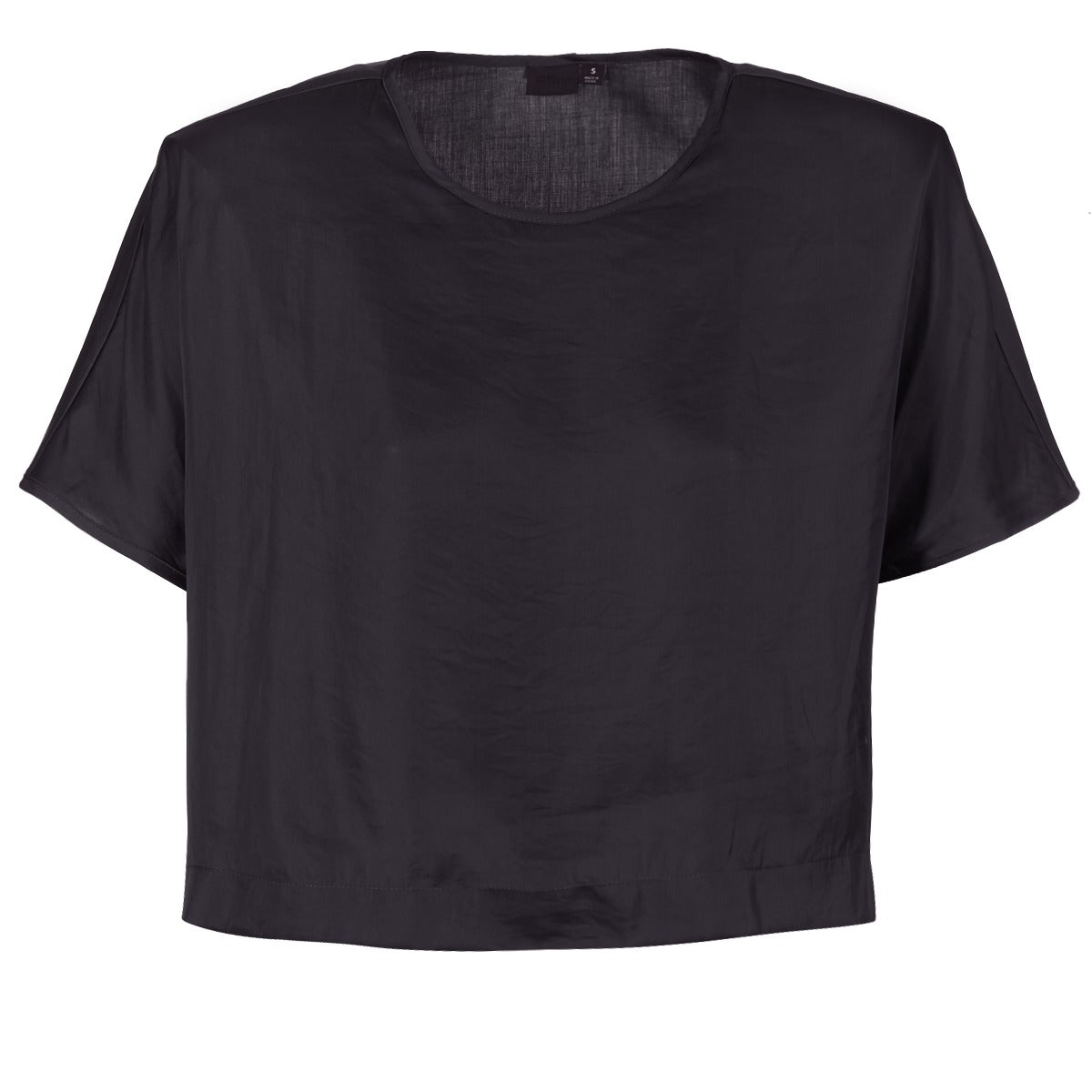 Camicetta Donna G-Star Raw  COLLYDE WOVEN TEE  Nero