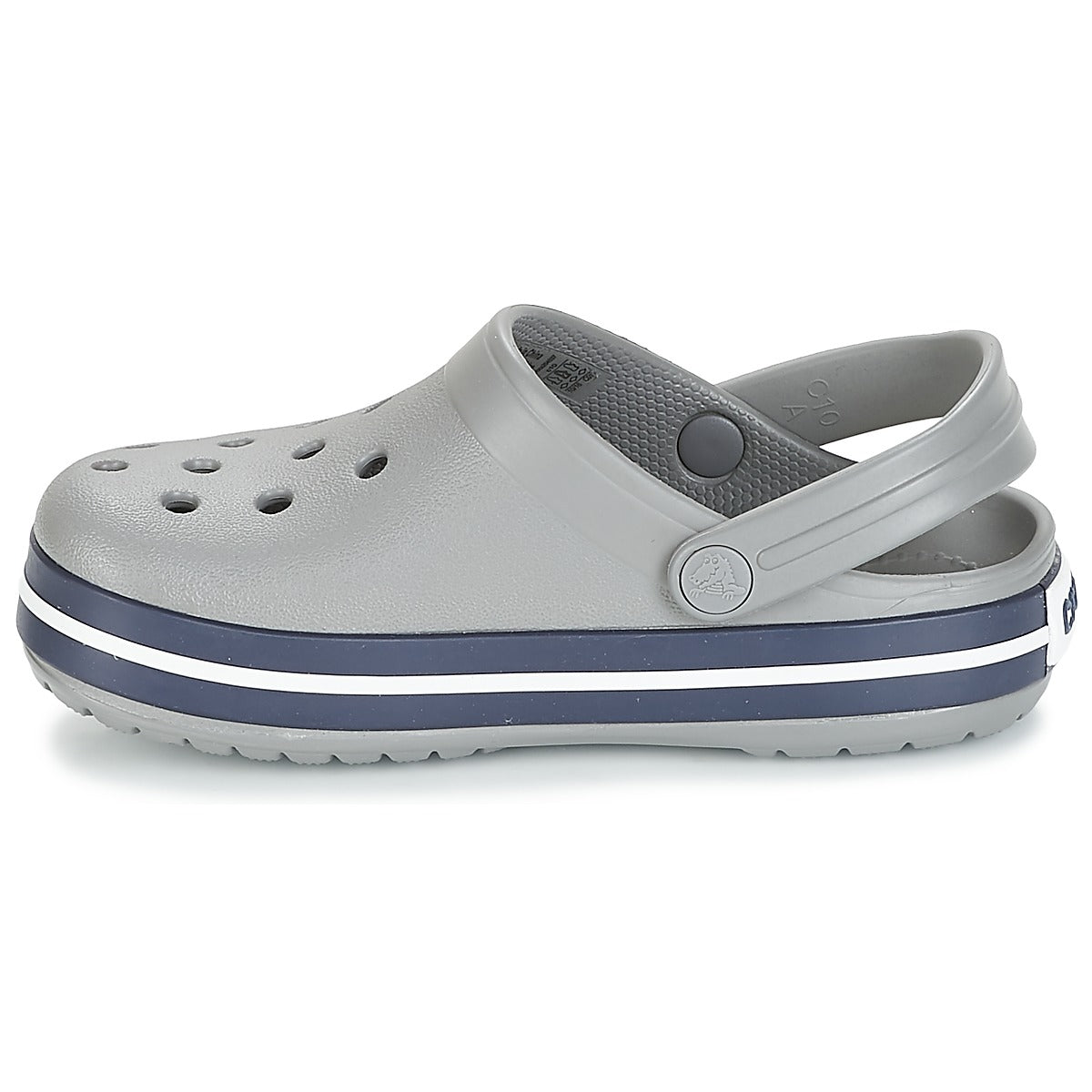 Scarpe bambini ragazzo Crocs  CROCBAND CLOG K  Grigio