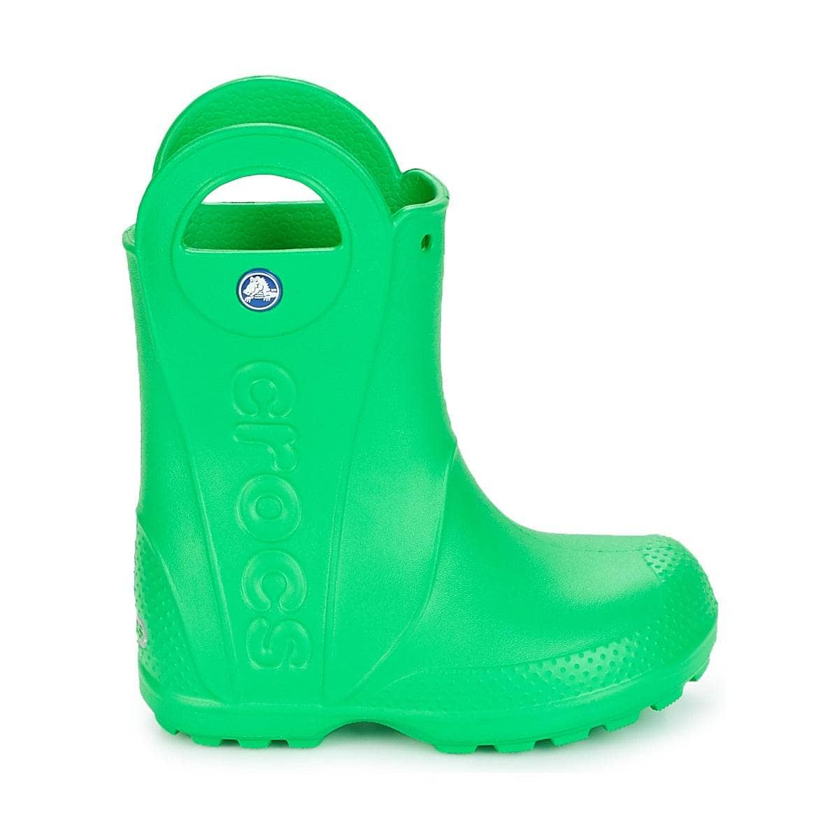 Stivali bambini ragazza Crocs  HANDLE IT RAIN BOOT KIDS  Verde