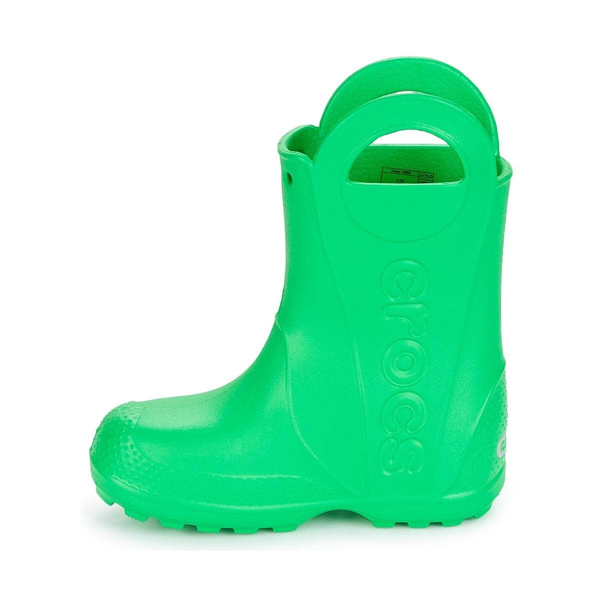 Stivali bambini ragazza Crocs  HANDLE IT RAIN BOOT KIDS  Verde