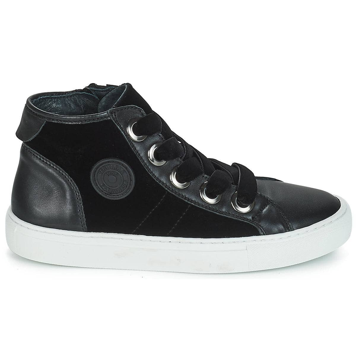 Sneakers alte Donna Pataugas  Zally  Nero