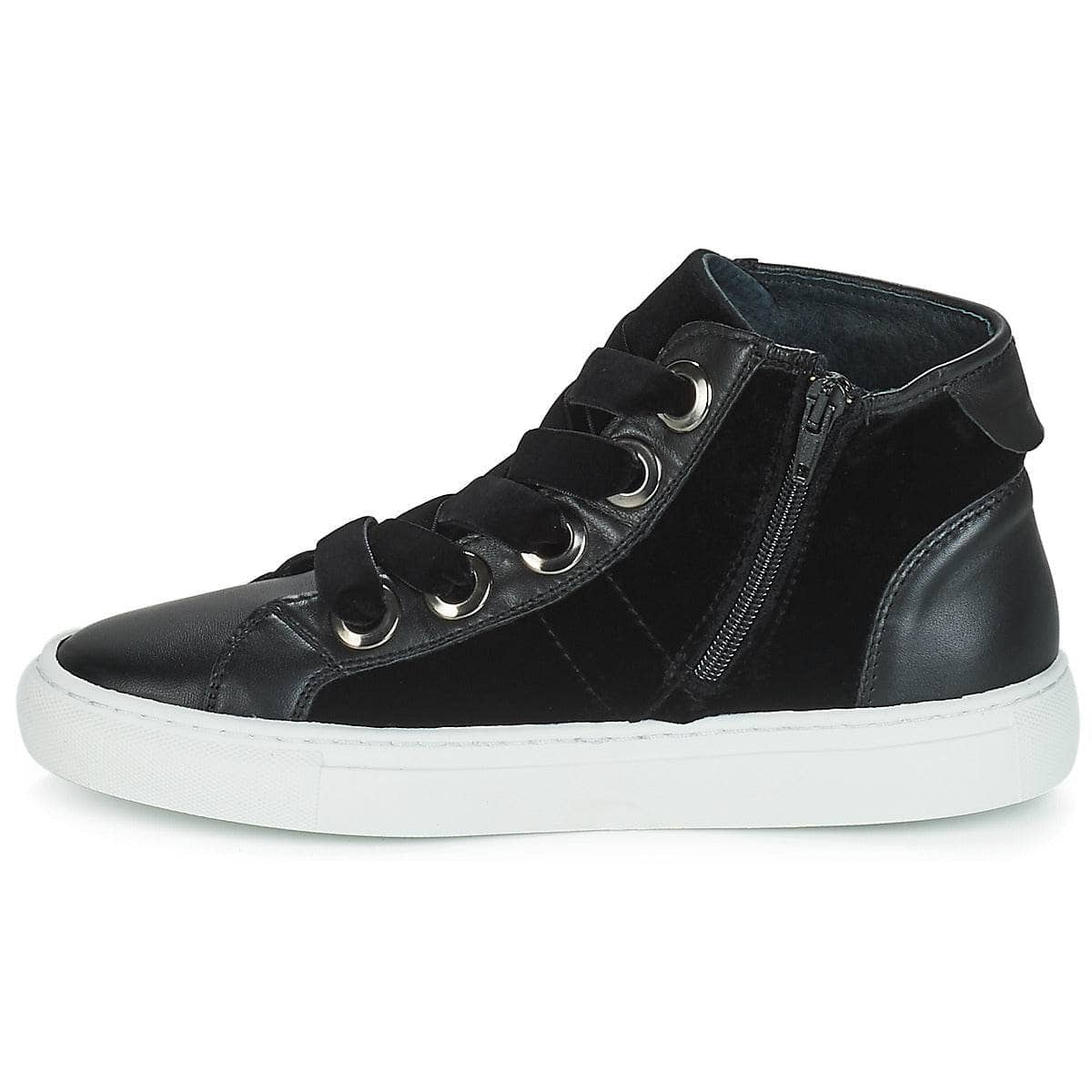 Sneakers alte Donna Pataugas  Zally  Nero