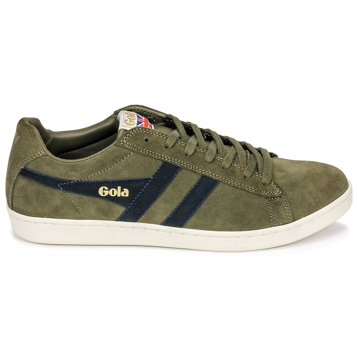 Sneakers Uomo Gola  Equipe Suede  Kaki