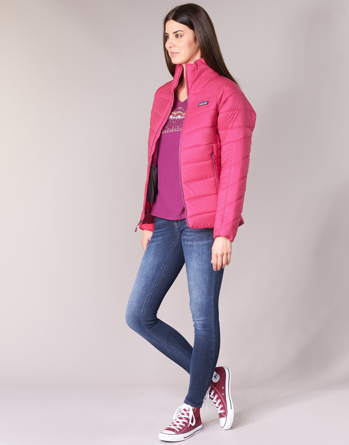 Piumino Donna Patagonia  W's Hyper Puff Jkt  Rosa