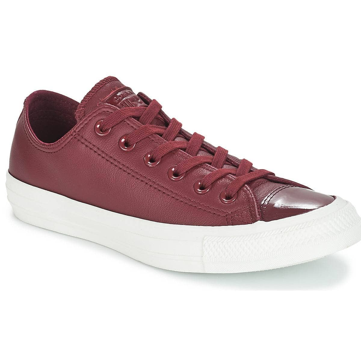 Sneakers basse Donna Converse  CHUCK TAYLOR ALL STAR LEATHER OX  Bordeaux