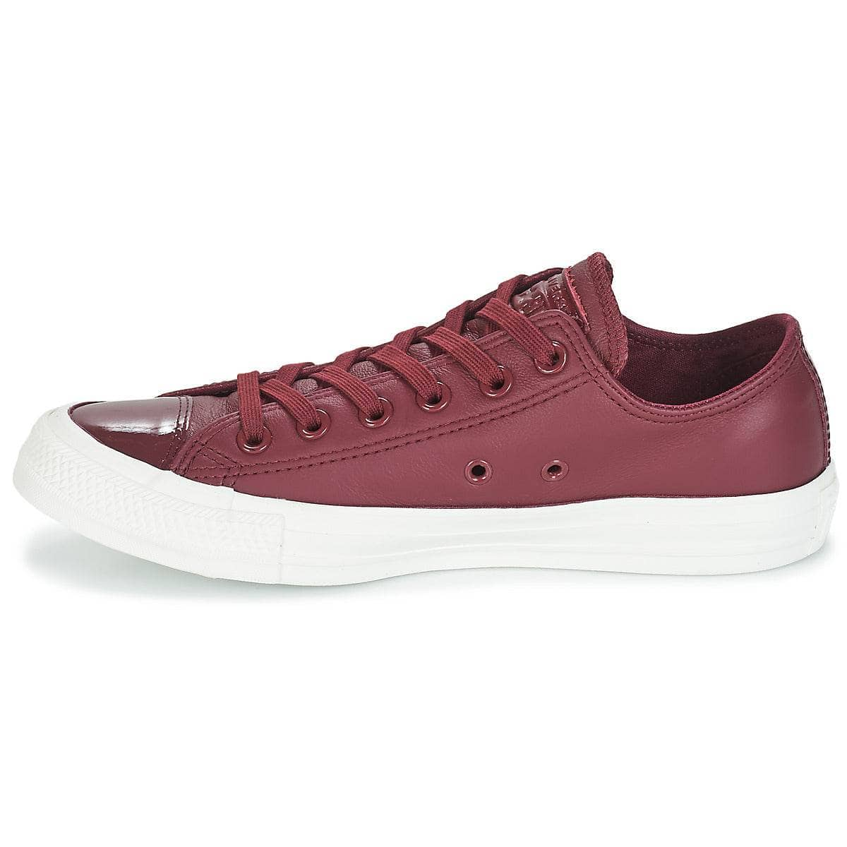 Sneakers basse Donna Converse  CHUCK TAYLOR ALL STAR LEATHER OX  Bordeaux