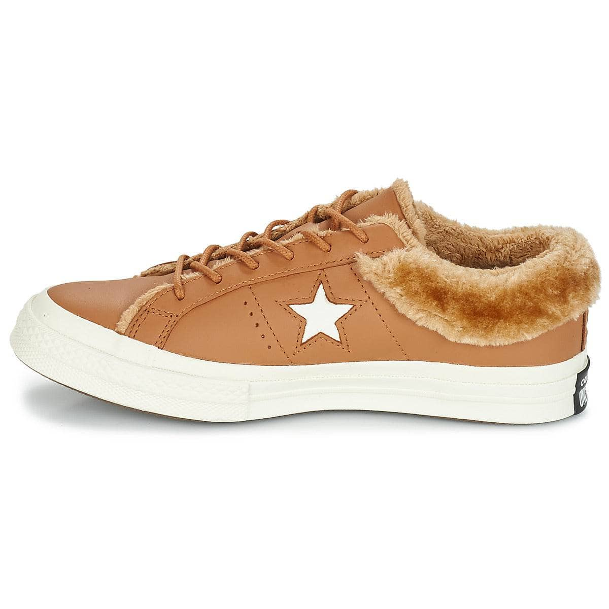 Sneakers basse Donna Converse  ONE STAR LEATHER OX  Marrone