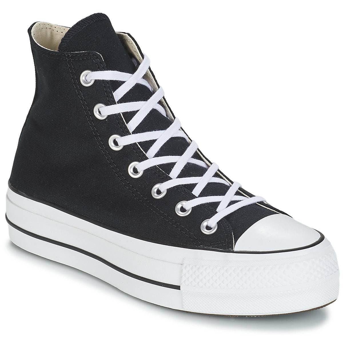 Sneakers alte Donna Converse  CHUCK TAYLOR ALL STAR LIFT CANVAS HI  Nero