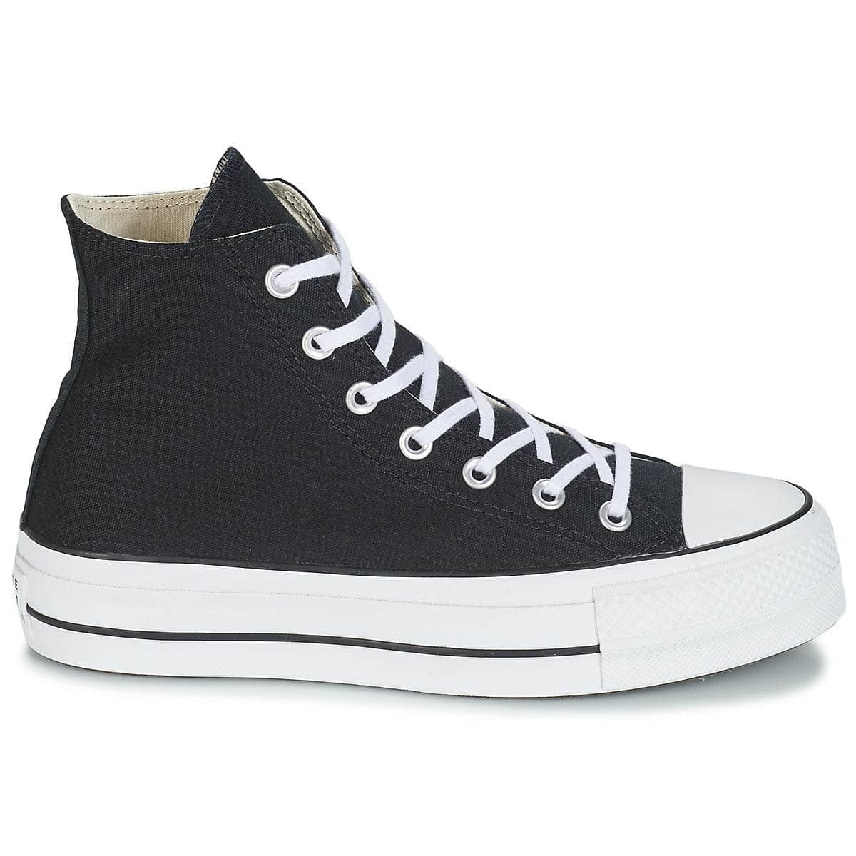 Sneakers alte Donna Converse  CHUCK TAYLOR ALL STAR LIFT CANVAS HI  Nero