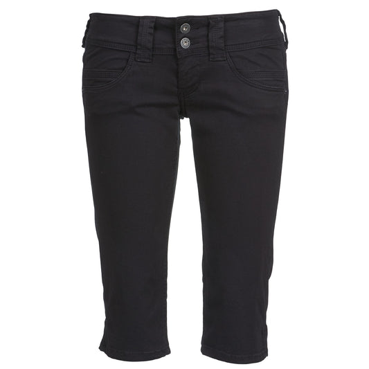 Pantaloni 7/8 e 3/4 Donna Pepe jeans  VENUS CROP  Nero