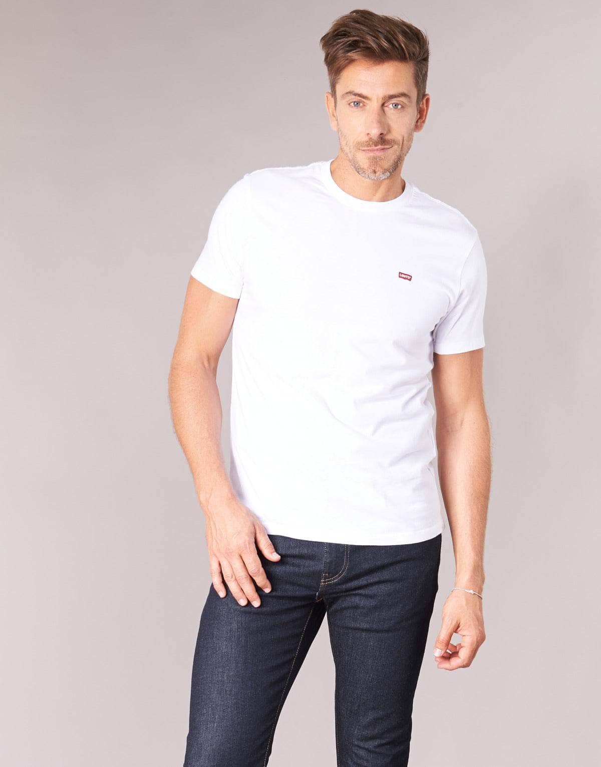 T-shirt Uomo Levis  SS ORIGINAL HM TEE  Bianco