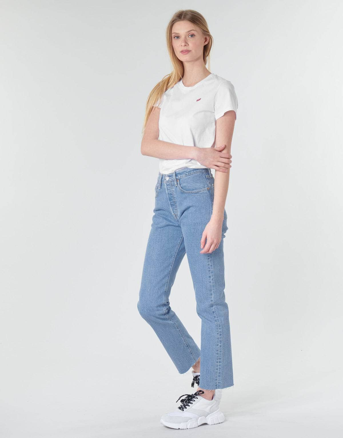 T-shirt Donna Levis  PERFECT TEE  Bianco