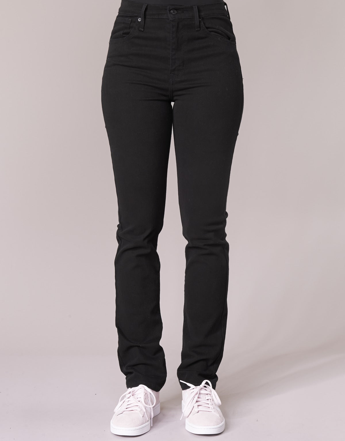 Jeans Donna Levis  724 HIGH RISE STRAIGHT  Nero