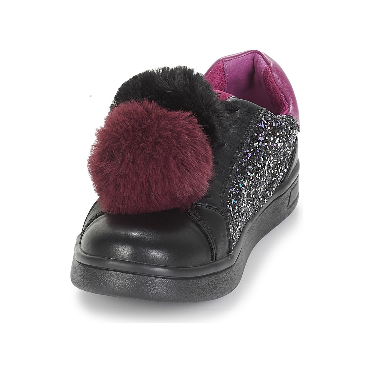 Scarpe bambini ragazza Geox  J DJROCK GIRL  Nero