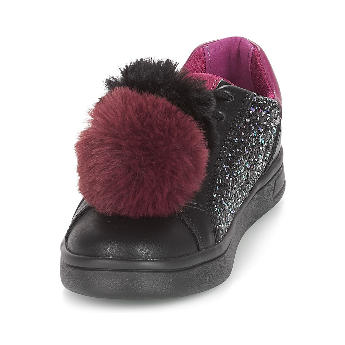 Scarpe bambini ragazza Geox  J DJROCK GIRL  Nero