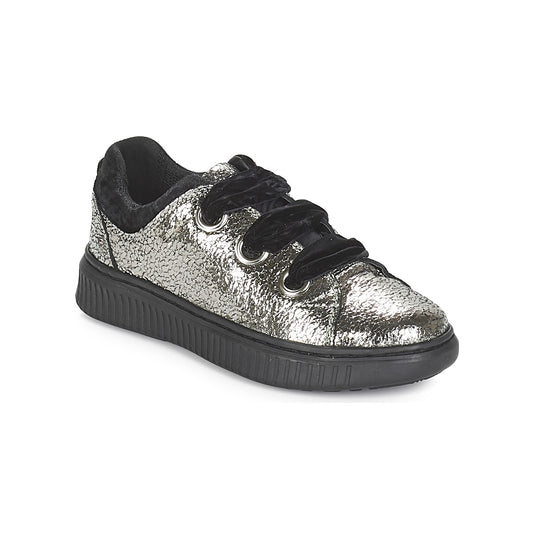 Scarpe bambini ragazza Geox  J DISCOMIX GIRL  Argento