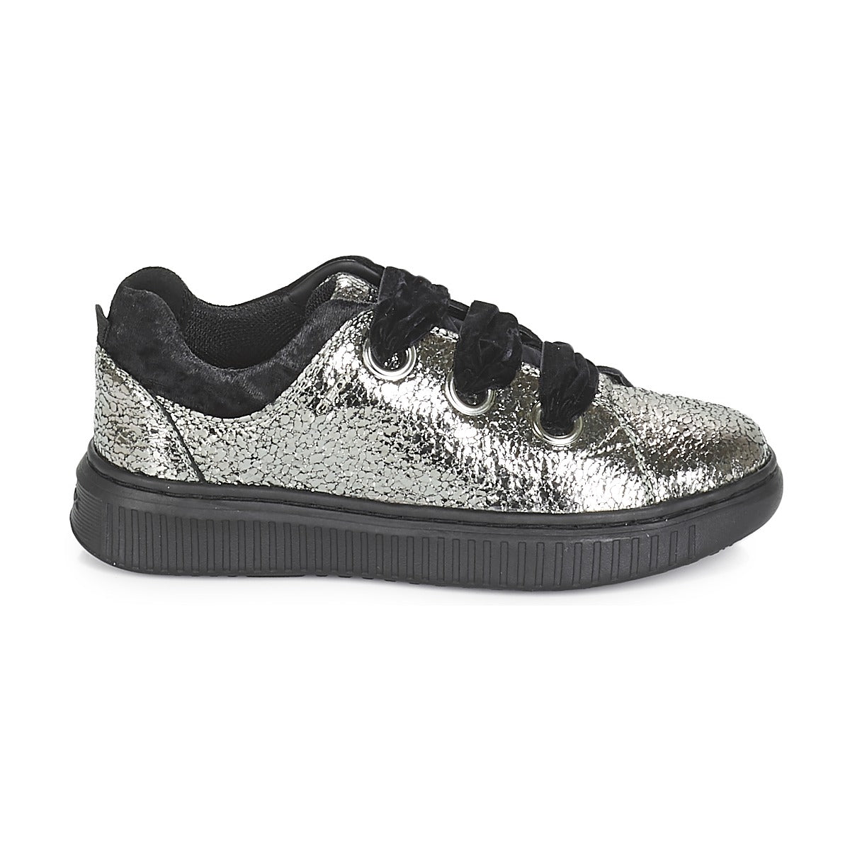 Scarpe bambini ragazza Geox  J DISCOMIX GIRL  Argento