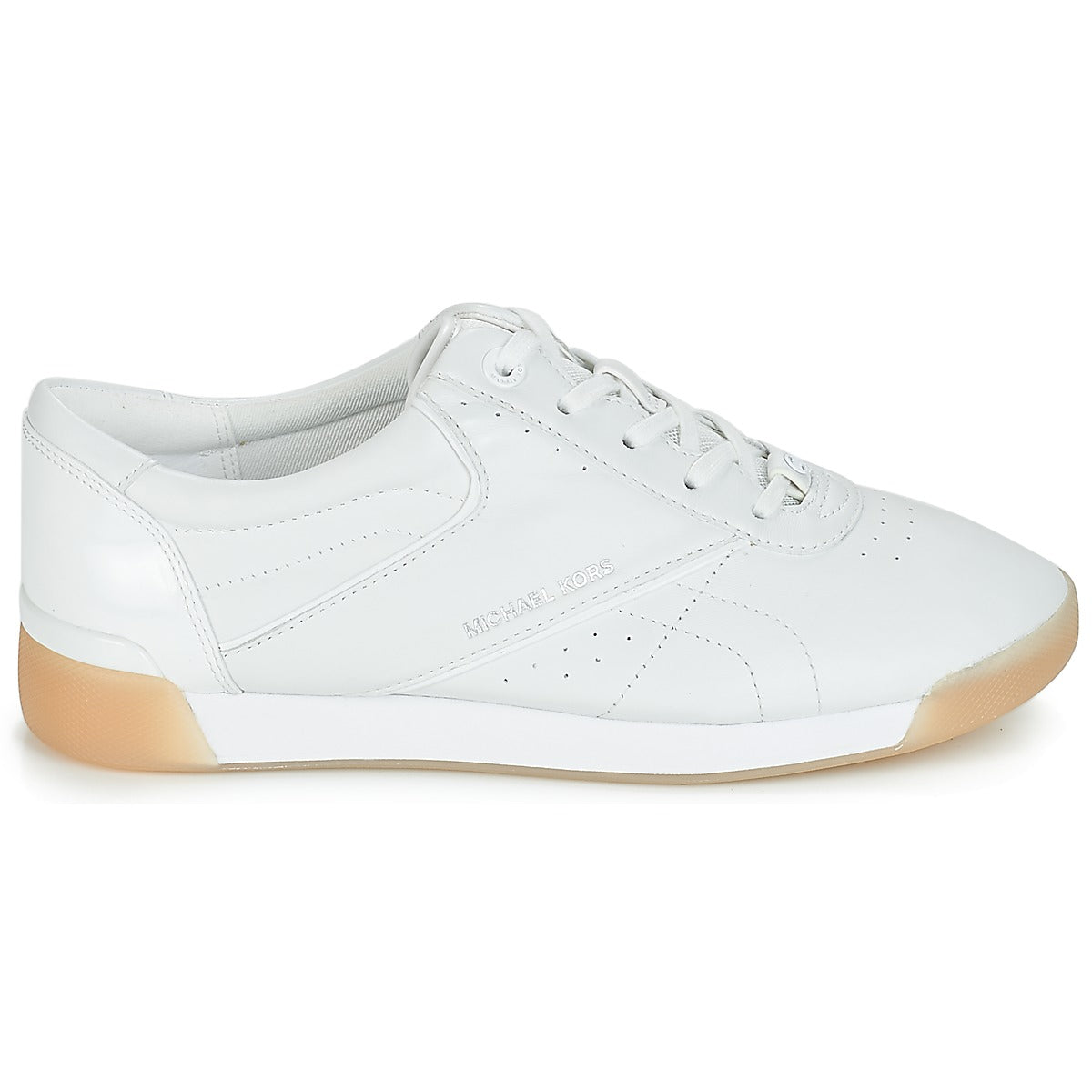 Sneakers basse Donna MICHAEL Michael Kors  ADDIE LACE UP  Bianco