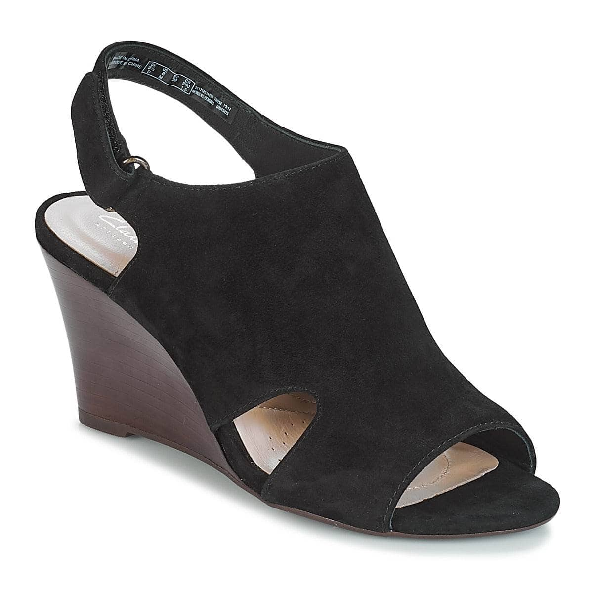 Sandali Donna Clarks  Raven Mist  Nero