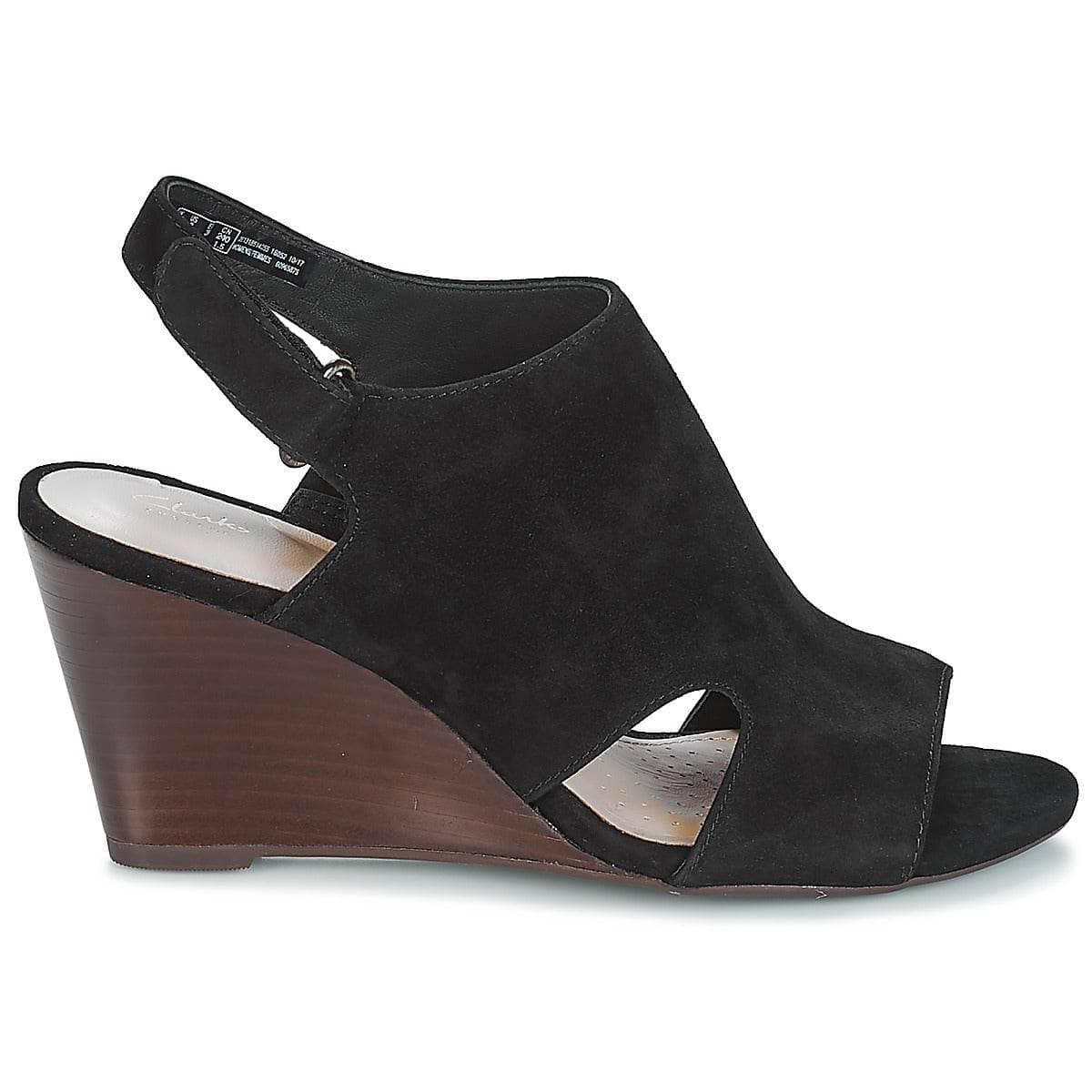 Sandali Donna Clarks  Raven Mist  Nero