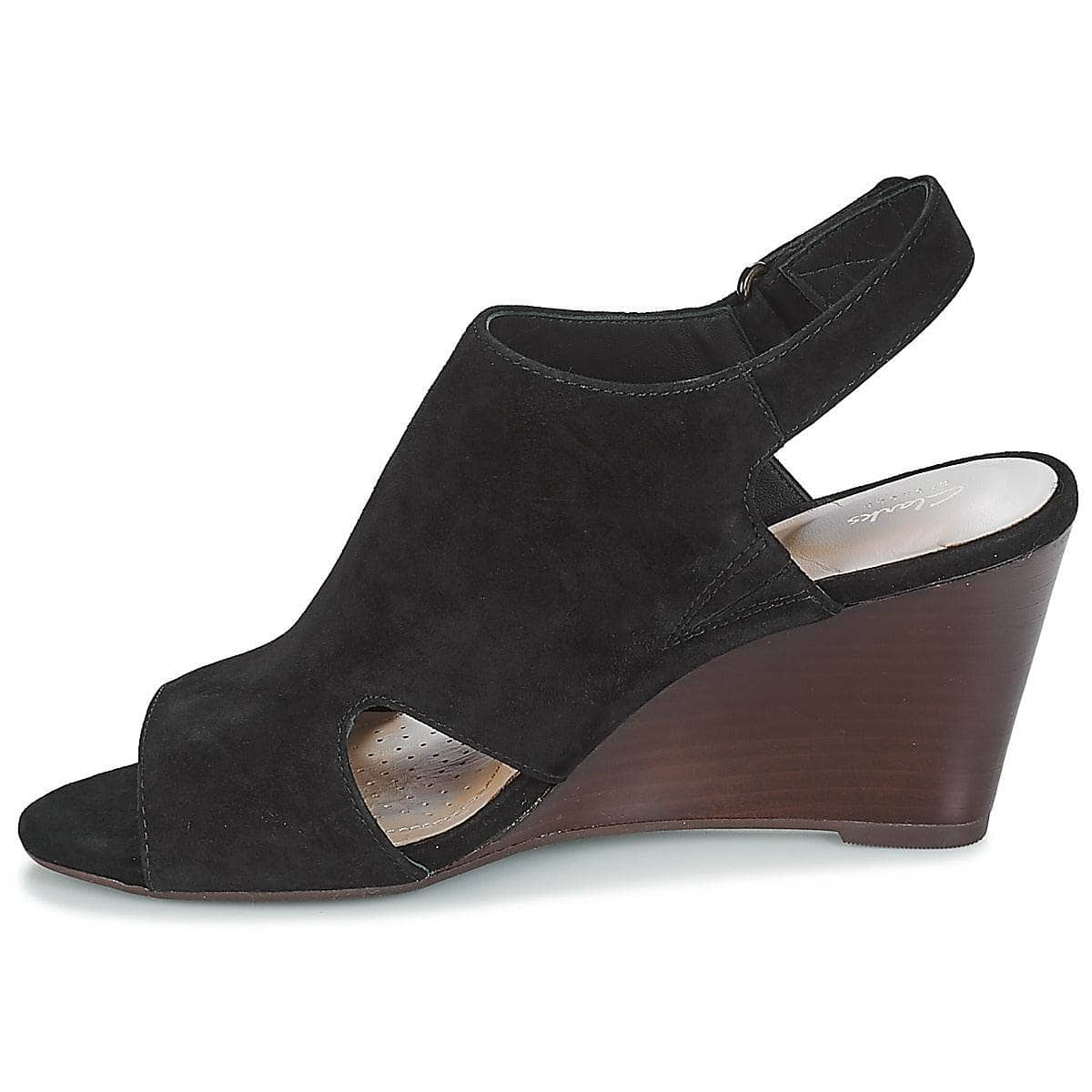 Sandali Donna Clarks  Raven Mist  Nero