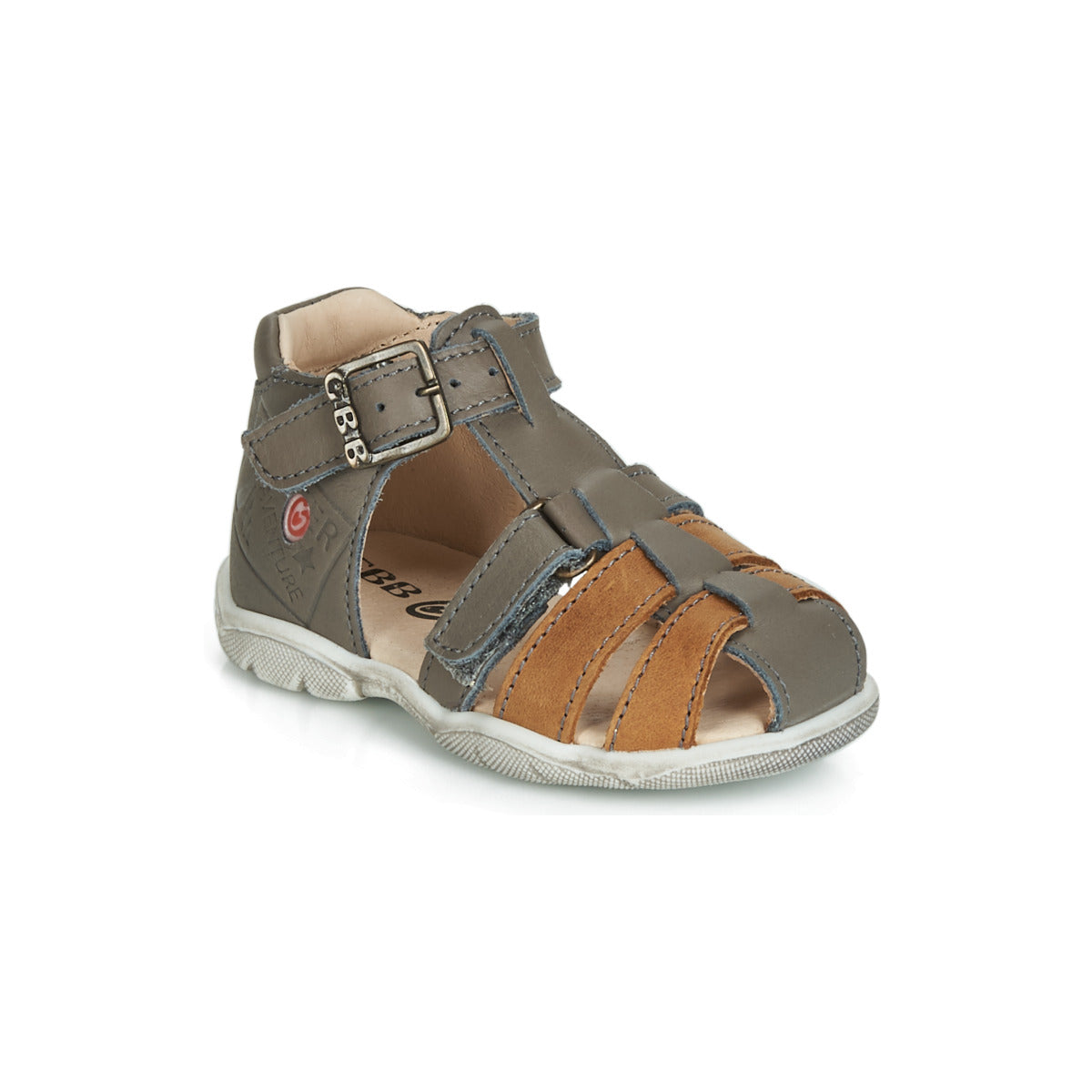 Sandali bambini ragazzo GBB  PRIGENT  Grigio