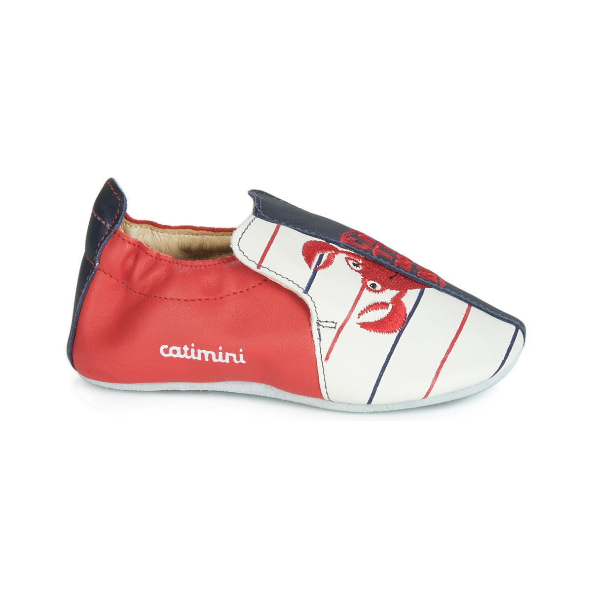 Pantofole bambini ragazzo Catimini  CALURA  Rosso