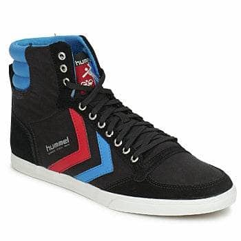 Sneakers alte Donna hummel  TEN STAR HIGH CANVAS  Nero