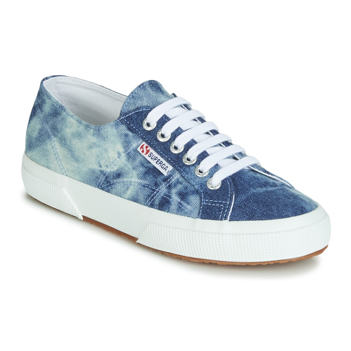 Sneakers basse Donna Superga  2750 TIE DYE DENIM  Blu