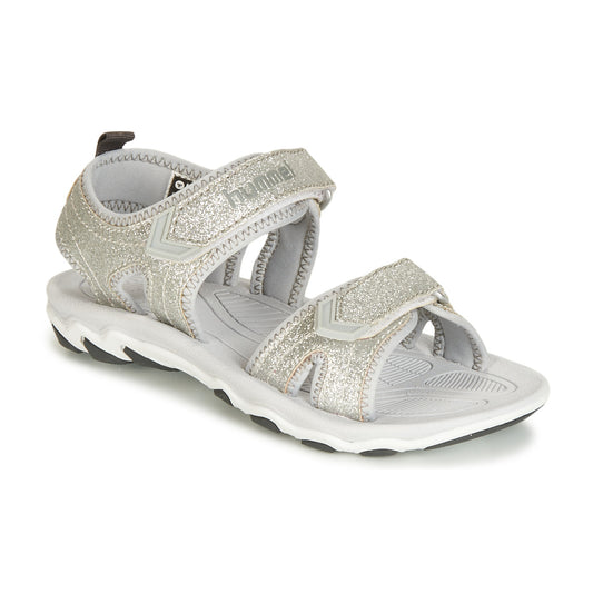 Sandali bambini ragazzo hummel  SANDAL GLITTER JR  Argento