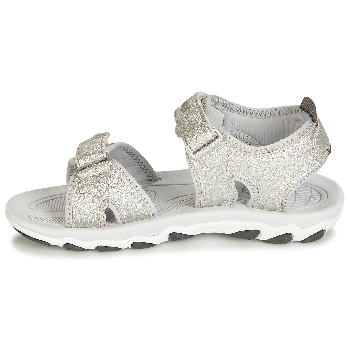 Sandali bambini ragazzo hummel  SANDAL GLITTER JR  Argento